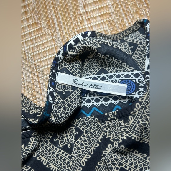 Rachel Kate Womens Geometric Print Boho Shift Dress,Size M,Great Condition - Picture 8 of 9